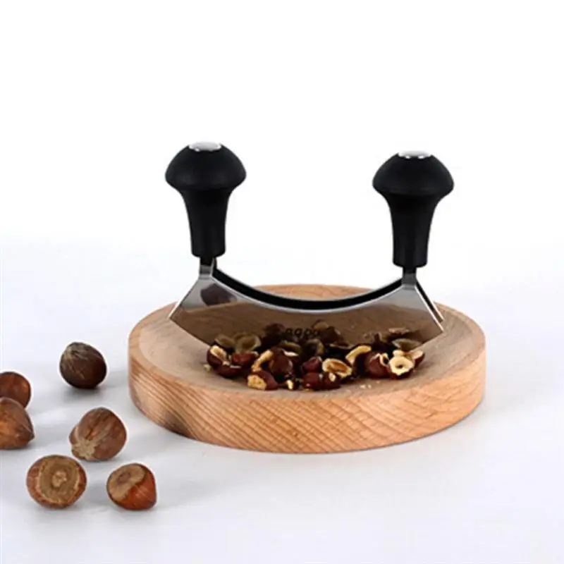 1 Set Kitchen Cutting Board Stainless Steel Double Blade Cutter Wooden Cutting Board
1 Set Kitchen Cutting Board Stainless Steel Double Blade Cutter Wooden Cutting Board