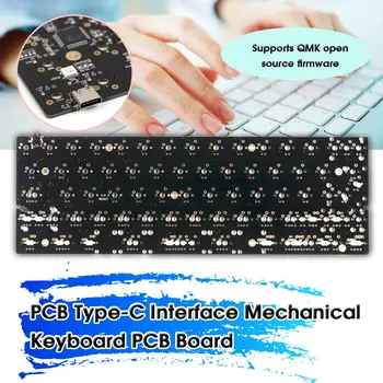 DZ60 60% Layout PCB Type-C Interface Custom Mechanical Keyboard PCB Board Support Customization
DZ60 60% Layout PCB Type-C Interface Custom Mechanical Keyboard PCB Board Support Customization