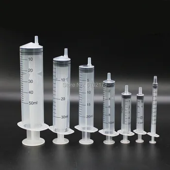 10pcs New High Quality 60ML Plastic Syringe For Hydroponics Nutrient Measuring Needle Tubing Injection Printer Tool
10pcs New High Quality 60ML Plastic Syringe For Hydroponics Nutrient Measuring Needle Tubing Injection Printer Tool
