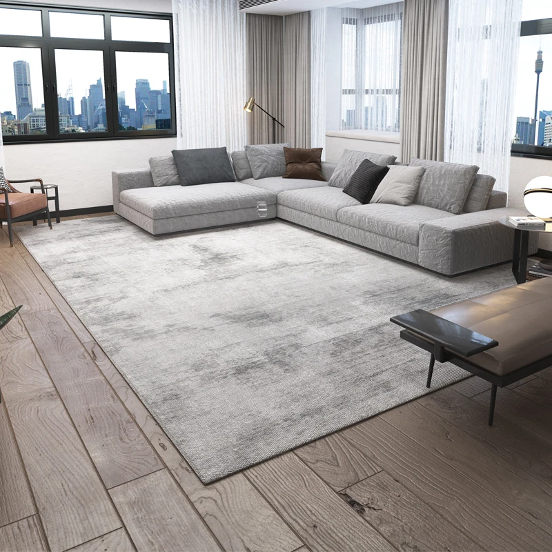 Brief Gray Carpet for Living Room Luxurious Modern Home Bedroom Carpet Decorative Thick Coffee Table Area Rug Non-slip Floor Mat
Brief Gray Carpet for Living Room Luxurious Modern Home Bedroom Carpet Decorative Thick Coffee Table Area Rug Non-slip Floor Mat