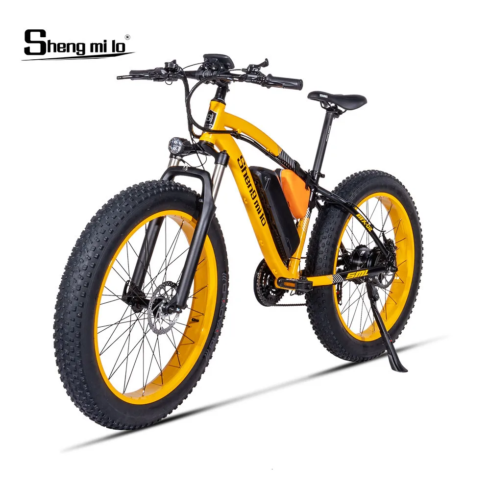 Велосипед электрический ebike 48V1000W Электрический горный велосипед 4 0 fat tire пляжный