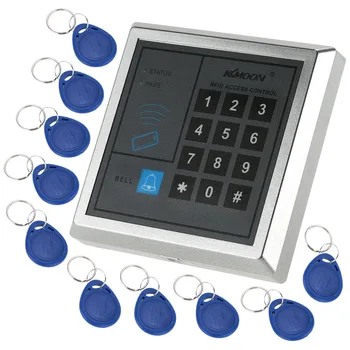 Door Entry Access Control System Kit Password Host Controller + Electric Magnetic Lock + Door Switch + Power Supply + RFID Cards
Door Entry Access Control System Kit Password Host Controller + Electric Magnetic Lock + Door Switch + Power Supply + RFID Cards