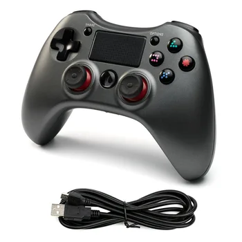 Wireless Bluetooth For PS4 Gamepad ABS Touch Screen Dual Shock Double Vibration Game Joystick Controller For PS4
Wireless Bluetooth For PS4 Gamepad ABS Touch Screen Dual Shock Double Vibration Game Joystick Controller For PS4