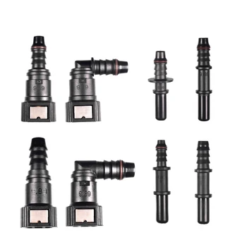 8mm Universal Straight Fuel Line Quick Release Connect Female Connector Black Excellent Craftsmanship and Well Durability 
8mm Universal Straight Fuel Line Quick Release Connect Female Connector Black Excellent Craftsmanship and Well Durability