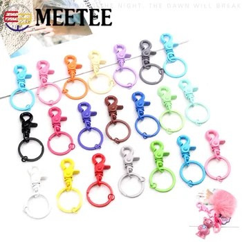 Meetee 10/30pcs 7X3cm Color Key Ring Buckle Metal Lobster Snap Buckle Bag Keychain Pendant Hang Clasp Hook DIY Hardware Material
Meetee 10/30pcs 7X3cm Color Key Ring Buckle Metal Lobster Snap Buckle Bag Keychain Pendant Hang Clasp Hook DIY Hardware Material