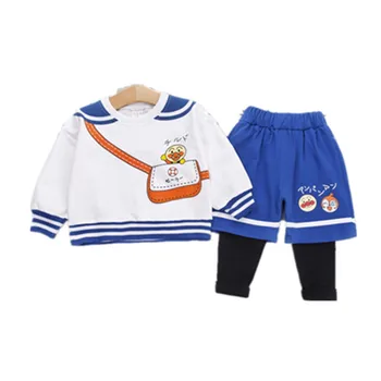 Autumn Children Clothes Suit Baby Boy Girl Cartoon Printing Round Neck T Shirt Pants 2Pcs/sets Toddler Kids School Wind Clothing
Autumn Children Clothes Suit Baby Boy Girl Cartoon Printing Round Neck T Shirt Pants 2Pcs/sets Toddler Kids School Wind Clothing