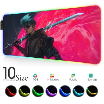 Carpet Anime Gadget RGB Mouse Pad Gamer Accessories LED MousePad Play Mat with Backlight Mat for Computer Mini Pc Rubber Mat
Carpet Anime Gadget RGB Mouse Pad Gamer Accessories LED MousePad Play Mat with Backlight Mat for Computer Mini Pc Rubber Mat