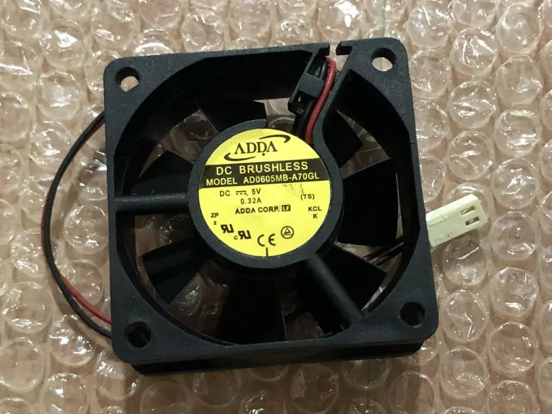 Охлаждающий вентилятор для сервера ADDA AD0605MB-A70GL DC 5 В 0.32A 60x60x25 мм, 2 провода
Охлаждающий вентилятор для сервера ADDA AD0605MB-A70GL DC 5 В 0.32A 60x60x25 мм, 2 провода