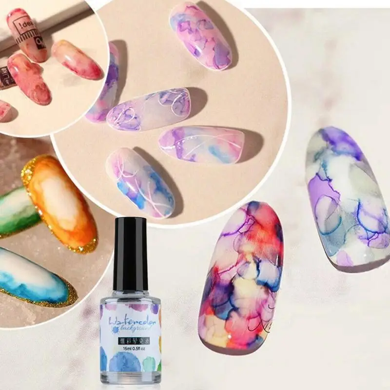 Manicure Ink Bloom Liquid Nail Art Salon Watercolor Nail Polish Blooming Gel Smoke Effect Smudge Bubble DIY Varnish Manicure Dec
Manicure Ink Bloom Liquid Nail Art Salon Watercolor Nail Polish Blooming Gel Smoke Effect Smudge Bubble DIY Varnish Manicure Dec