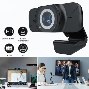 HD 1080P Computer Manual Focus Video Camera Dual Microphone Multifunctional Conference USB Computer Camera Rotatable Support
HD 1080P Computer Manual Focus Video Camera Dual Microphone Multifunctional Conference USB Computer Camera Rotatable Support