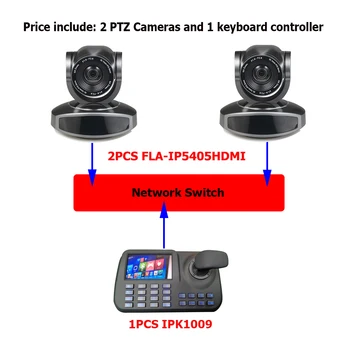 Educational Teacher&Lecture HDMI IP Huddle Conferencing Camera 5X Optical Zoom wide angle and 3D Joystick Keyboard Controller
Educational Teacher&Lecture HDMI IP Huddle Conferencing Camera 5X Optical Zoom wide angle and 3D Joystick Keyboard Controller