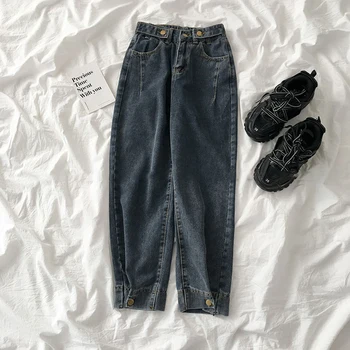 Women Fashion Jeans Spring New Elastic High Waist Pockets Straight Ankle Length Pants Femme Chic Casual Denim Trousers
Women Fashion Jeans Spring New Elastic High Waist Pockets Straight Ankle Length Pants Femme Chic Casual Denim Trousers