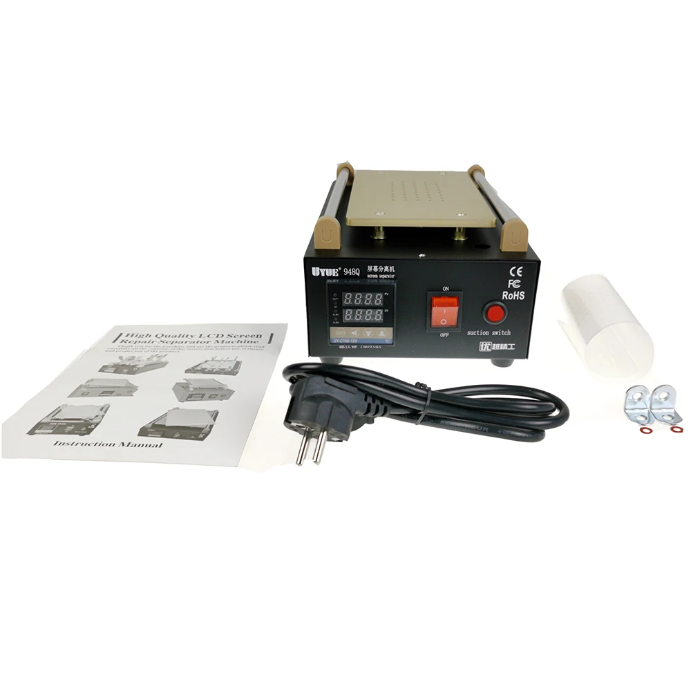 UYUE 948Q LCD mobile phone screen separator detachable mobile phone touch screen repair machine UYUE 948Q
UYUE 948Q LCD mobile phone screen separator detachable mobile phone touch screen repair machine UYUE 948Q