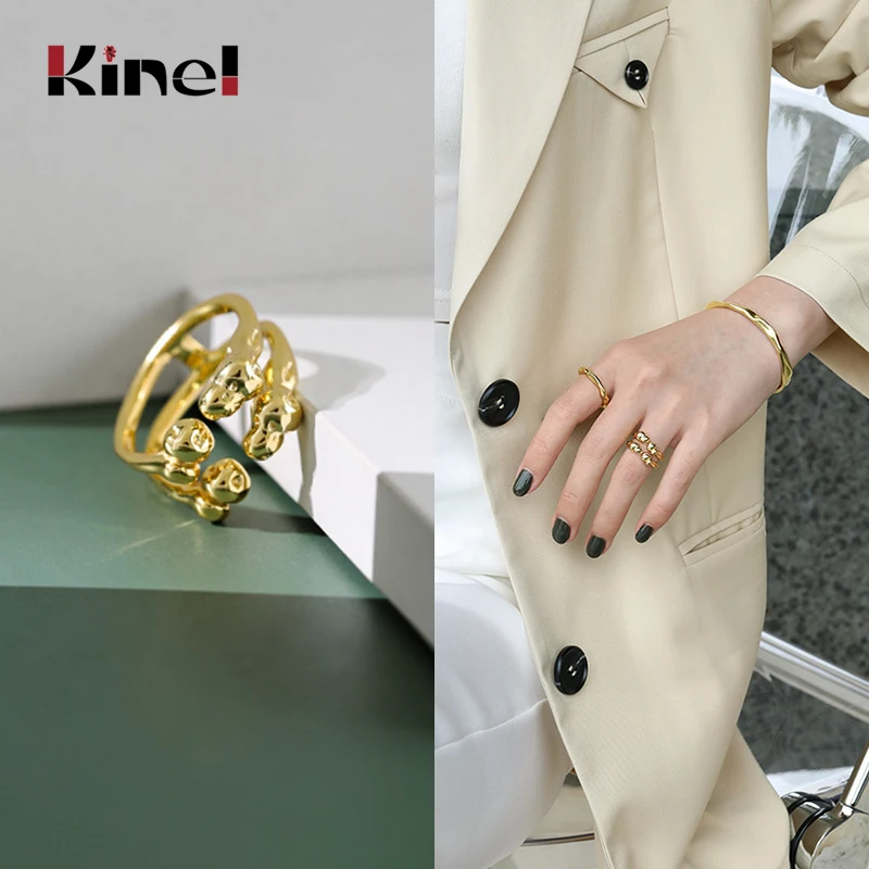 Kinel Real Sterling Silver 925 Ring Ladies Jewelry Punk Hiphop/Rock Vintage Silver Ring 14K Gold Jewelry 2020 New
Kinel Real Sterling Silver 925 Ring Ladies Jewelry Punk Hiphop/Rock Vintage Silver Ring 14K Gold Jewelry 2020 New