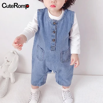 One-piece infant clothing baby romper boys unisex kids girls overalls newborn clothing denim baby girl romper loose new jumpsuit
One-piece infant clothing baby romper boys unisex kids girls overalls newborn clothing denim baby girl romper loose new jumpsuit