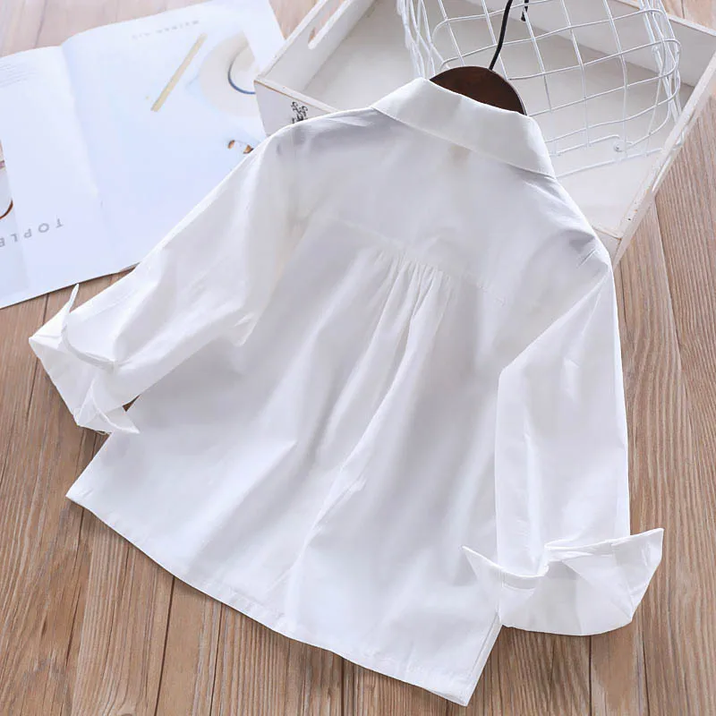326029 New Style Special Offer 1017 Spring Girls Single Pocket Embroidered Cat Fold-down Collar CHILDREN'S Shirt Childrenswear
326029 New Style Special Offer 1017 Spring Girls Single Pocket Embroidered Cat Fold-down Collar CHILDREN'S Shirt Childrenswear