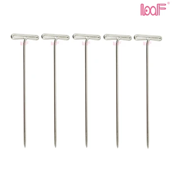 LOOF 10pcs 14mm width 51mm length T pins for wig fix on canvas block head wig toupee making tools
LOOF 10pcs 14mm width 51mm length T pins for wig fix on canvas block head wig toupee making tools