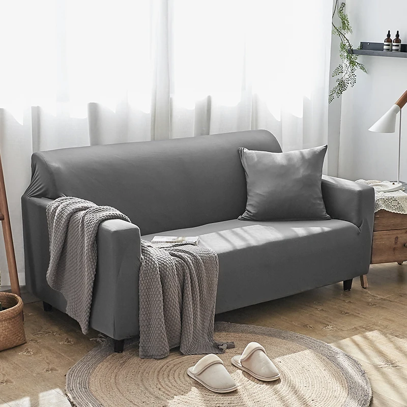 Slipcovers Elastic Sofa Cover For Living Room Universal Solid Color Couch Cover Armchair bench 1/2/3/4-seat Sectional Sofa Case
Slipcovers Elastic Sofa Cover For Living Room Universal Solid Color Couch Cover Armchair bench 1/2/3/4-seat Sectional Sofa Case