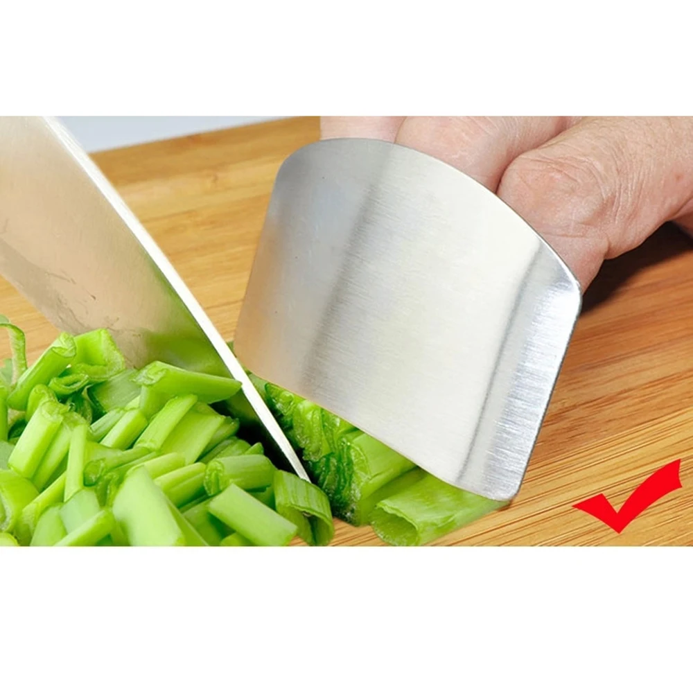 New Stainless Steel Finger Hand Protector Guard Knife Slice Shield Kitchen Tool Kitchen Tools Finger Guards Finger Guard
New Stainless Steel Finger Hand Protector Guard Knife Slice Shield Kitchen Tool Kitchen Tools Finger Guards Finger Guard