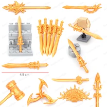 Advanced Gold Star Sword Magic Mutations Weapons Building Block Soul Master Figures Skill Slash Model Child Christmas Gifts Toys
Advanced Gold Star Sword Magic Mutations Weapons Building Block Soul Master Figures Skill Slash Model Child Christmas Gifts Toys