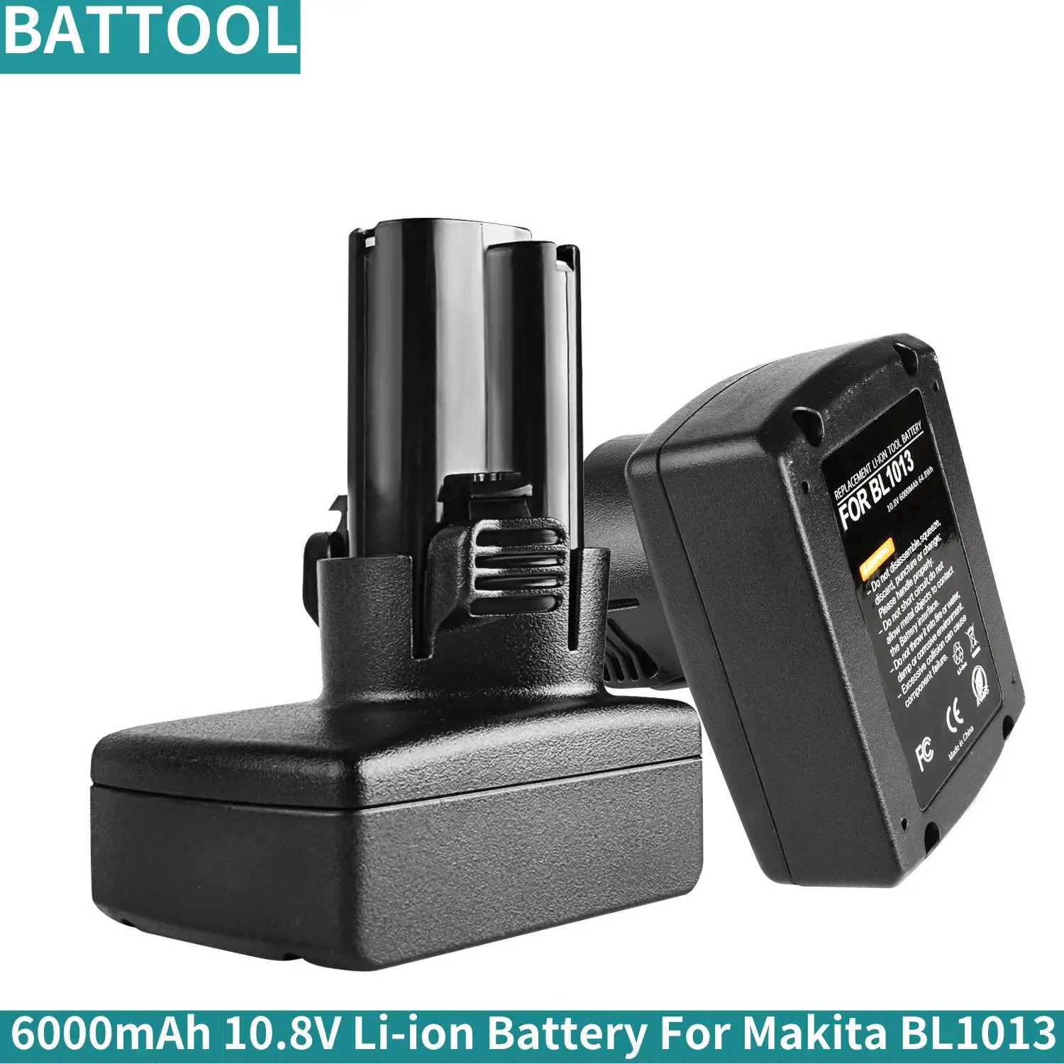 Литий-ионный аккумулятор BATTOOL 6000 мАч 10 8 В для Makita BL1013 BL1014 BL 1013 1014 LCT203W 194550-6 194551-4