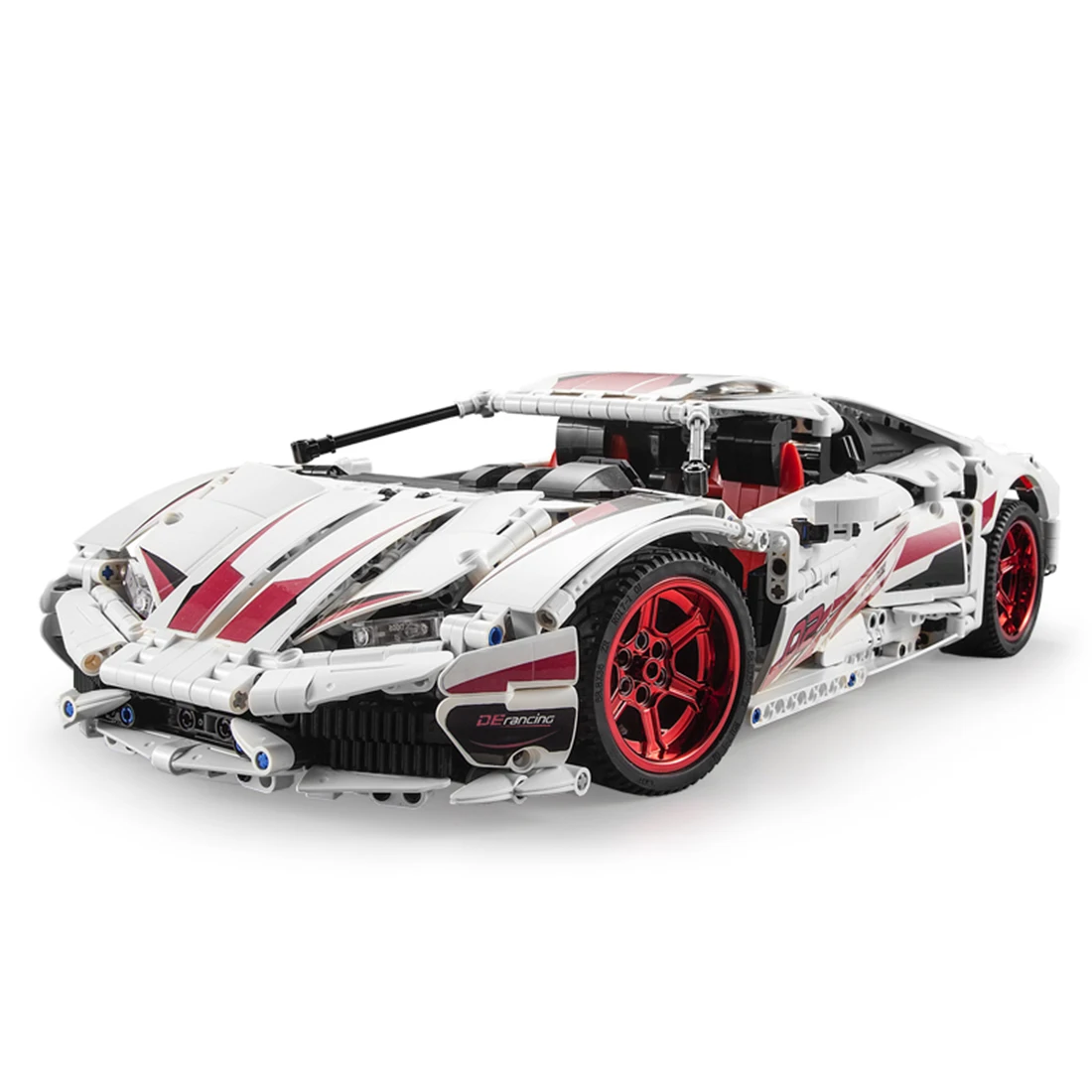 MODIKER 1696Pcs MOC Static Sports Car Assembly Model DIY Small Particle Building Blocks Toy - C61018W White Standard Version
MODIKER 1696Pcs MOC Static Sports Car Assembly Model DIY Small Particle Building Blocks Toy - C61018W White Standard Version