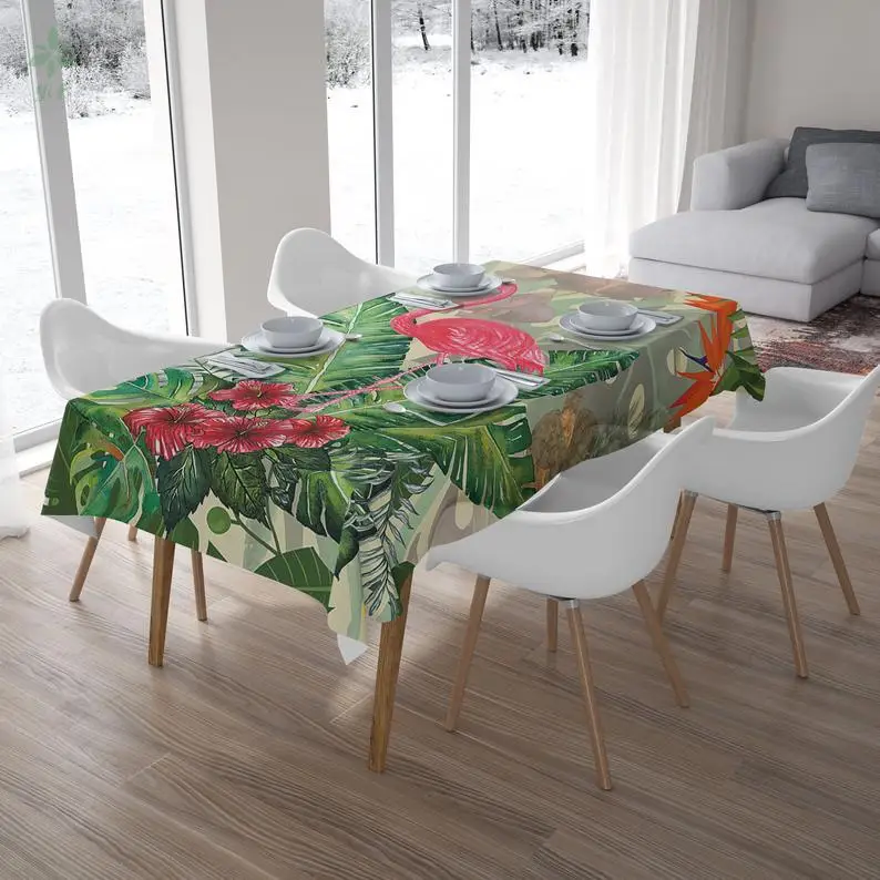 Flamingo Tablecloth Tropical Rectangle Gift For Her Hawaiian Palm Tree Table Cover
Flamingo Tablecloth Tropical Rectangle Gift For Her Hawaiian Palm Tree Table Cover
