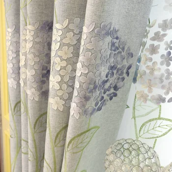 Factory Direct Sale 2019 New Bedroom Study Embroidered Curtains for Living Room Bedroom Fabric Custom Wholesale One Hair
Factory Direct Sale 2019 New Bedroom Study Embroidered Curtains for Living Room Bedroom Fabric Custom Wholesale One Hair