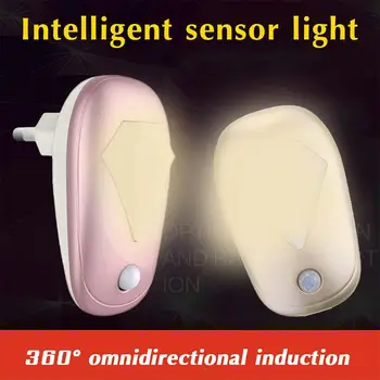 Night Light LED Automatic Bathroom Angel Wireless Wall Lamp Safety Lamp Induction Light EU Plug Indoor/Outdoor Energy Saving
Night Light LED Automatic Bathroom Angel Wireless Wall Lamp Safety Lamp Induction Light EU Plug Indoor/Outdoor Energy Saving