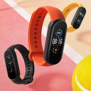 Original Xiaomi Mi Band 5 Smart Bracelet 1.1" AMOLED Colorful Screen Heart Rate Fitness Tracker Bluetooth 5.0 Waterproof Miband5
Original Xiaomi Mi Band 5 Smart Bracelet 1.1" AMOLED Colorful Screen Heart Rate Fitness Tracker Bluetooth 5.0 Waterproof Miband5