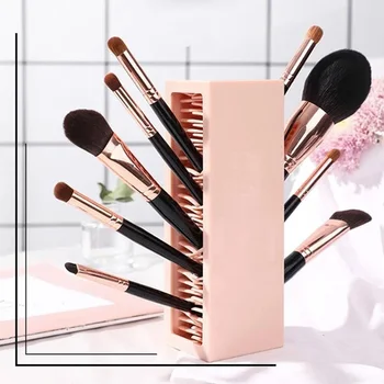 Hot sale Innovative Desktop Makeup Brush Storage Box Large Capacity Lipstick Eyebrow Pencil Brushes Storage Rack
Hot sale Innovative Desktop Makeup Brush Storage Box Large Capacity Lipstick Eyebrow Pencil Brushes Storage Rack