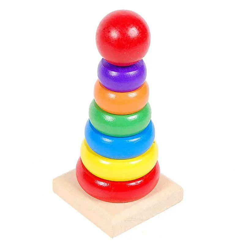 15cm Colorful Wooden Stackle Toy Rainbow Tower Matching Stacking Toy Educational Toys Stack Up Blocks Educational Kids duplo
15cm Colorful Wooden Stackle Toy Rainbow Tower Matching Stacking Toy Educational Toys Stack Up Blocks Educational Kids duplo