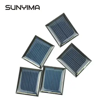 SUNYIMA 10Pcs Mini Solar Panels 1V 80mA 30*25MM Solar Cells For DIY Scientific Experiment
SUNYIMA 10Pcs Mini Solar Panels 1V 80mA 30*25MM Solar Cells For DIY Scientific Experiment