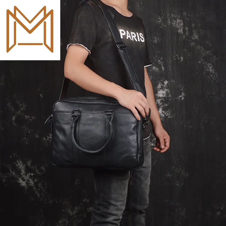 Genuine Leather Capacity Portable Computer Package Man Single Shoulder Span Layer Cowhide Woman Briefcase
Genuine Leather Capacity Portable Computer Package Man Single Shoulder Span Layer Cowhide Woman Briefcase