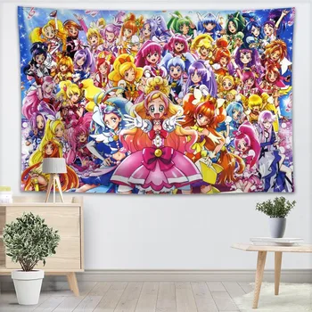 Best Smile Precure! Tapestry Wall Hanging Decor Wall Tapestry Show Piece For Home Decoration Camping Tent Travel Sleeping Pad
Best Smile Precure! Tapestry Wall Hanging Decor Wall Tapestry Show Piece For Home Decoration Camping Tent Travel Sleeping Pad