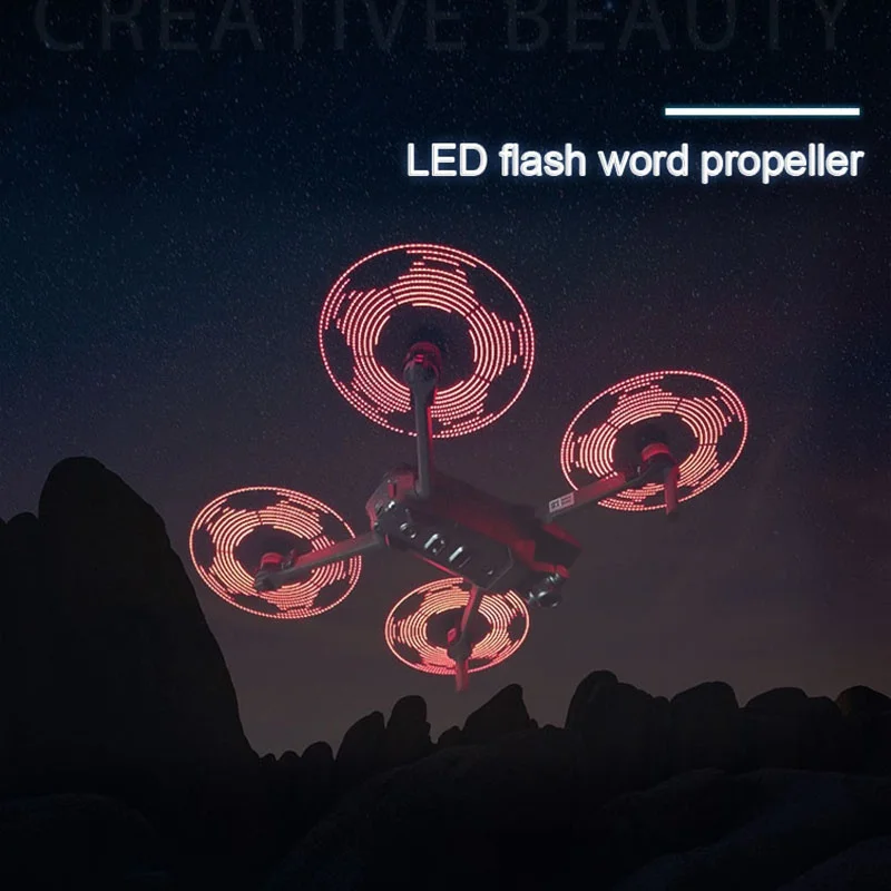 Professional LED Word Propellers Flash Programmable Quick Release Drone Accessories
Professional LED Word Propellers Flash Programmable Quick Release Drone Accessories