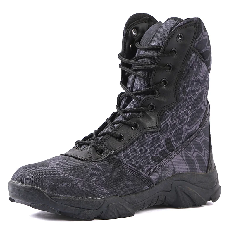 Spring and autumn military boots men and women python pattern tactical boots desert marine boots outdoor hiking shoes mens boots
Spring and autumn military boots men and women python pattern tactical boots desert marine boots outdoor hiking shoes mens boots