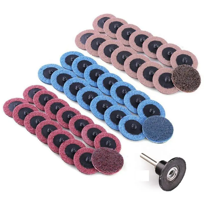 2-Inch Roloc Sanding Discs Fine Medium Coarse Assorted Pack 45Pcs Roll Lock Surface Conditioning R-Type Quick Change Disc With R
2-Inch Roloc Sanding Discs Fine Medium Coarse Assorted Pack 45Pcs Roll Lock Surface Conditioning R-Type Quick Change Disc With R