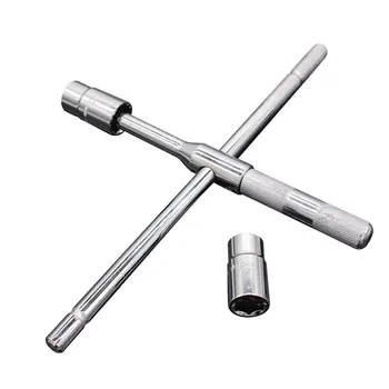Car Tire Wrench Multi Function Universal Cross Length Detachable Retractable Auto Repair Kit Wrench Socket Wrench Accessories
Car Tire Wrench Multi Function Universal Cross Length Detachable Retractable Auto Repair Kit Wrench Socket Wrench Accessories