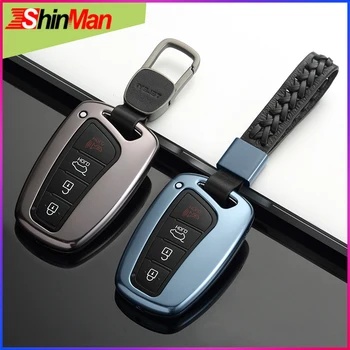 ShinMan High quality Alloy Key Car key Case key Cover For Hyundai IX45 SantaFe Equus Azera Genesis l110 Keychain Accessories
ShinMan High quality Alloy Key Car key Case key Cover For Hyundai IX45 SantaFe Equus Azera Genesis l110 Keychain Accessories