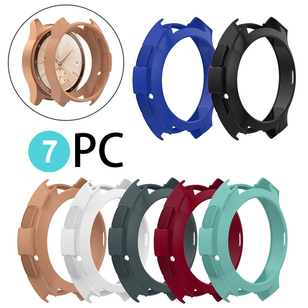7pcs TPU Protection Silicone Full Case Cover For Samsung Galaxy Watch 42mm 7 Colors smart watch accessories
7pcs TPU Protection Silicone Full Case Cover For Samsung Galaxy Watch 42mm 7 Colors smart watch accessories