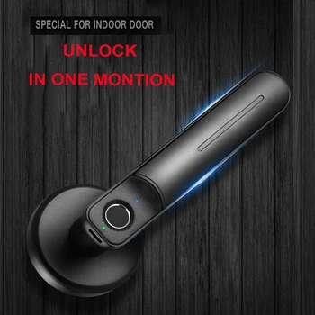 Smart Fingerprint Lock Electric fingerprint Door Lock with mechanical key for indoor home used Stainless Steel Durable Anti lock
Smart Fingerprint Lock Electric fingerprint Door Lock with mechanical key for indoor home used Stainless Steel Durable Anti lock