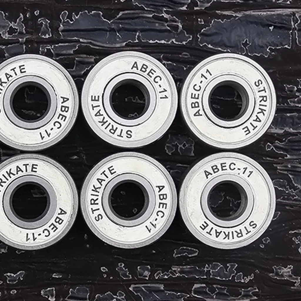 8 Pcs ABEC-11 Roller Skate Bearings 608RS Quality Bearing Skateboard Longboard Ball Bearings Waterproof Durable Scooter Bearings 8 Pcs ABEC-11 Roller Skate Bearings 608RS Quality Bearing Skateboard Longboard Ball Bearings Waterproof Durable Scooter Bearings