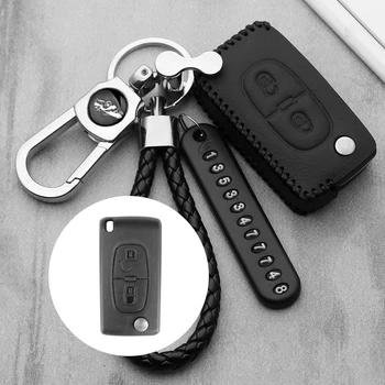 Luminous Leather car key case For Peugeot 306 407 807 Partner C2 C3 C4 Picasso Xsara C5 C6 C8 Berlingo smart key case cover
Luminous Leather car key case For Peugeot 306 407 807 Partner C2 C3 C4 Picasso Xsara C5 C6 C8 Berlingo smart key case cover