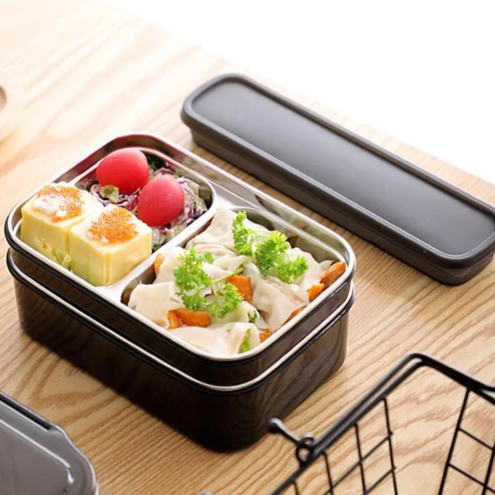 304 stainless steel insulated lunch box Water heating double lunch box Convenient student food container With insulation bag
304 stainless steel insulated lunch box Water heating double lunch box Convenient student food container With insulation bag