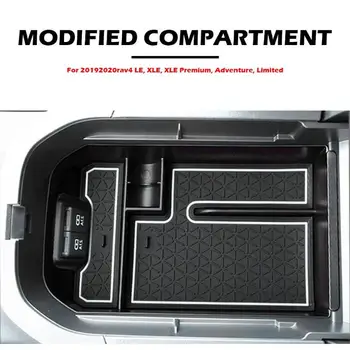 VODOOL ABS Car Center Console Armrest Organizer Tray Pallet Phone Wallet Keys Coin Holder Storage Box for Toyota RAV4 2019 2020 
VODOOL ABS Car Center Console Armrest Organizer Tray Pallet Phone Wallet Keys Coin Holder Storage Box for Toyota RAV4 2019 2020
