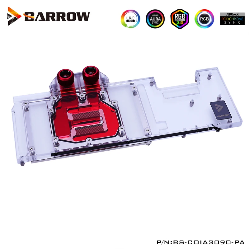 Barrow GPU Water Block For Colorful iGame RTX 3090 Advanced OC,3080 Advanced/Ultra OC 10G Graphics Card Cooler,BS-COIA3090-PA
Barrow GPU Water Block For Colorful iGame RTX 3090 Advanced OC,3080 Advanced/Ultra OC 10G Graphics Card Cooler,BS-COIA3090-PA