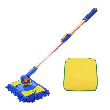 Polishing Washing Drying Towel Plush Polyester Fiber Cleaning Cloth 30X30cm(Gray + Yellow) with 180 Degree Rotating Retractable
Polishing Washing Drying Towel Plush Polyester Fiber Cleaning Cloth 30X30cm(Gray + Yellow) with 180 Degree Rotating Retractable