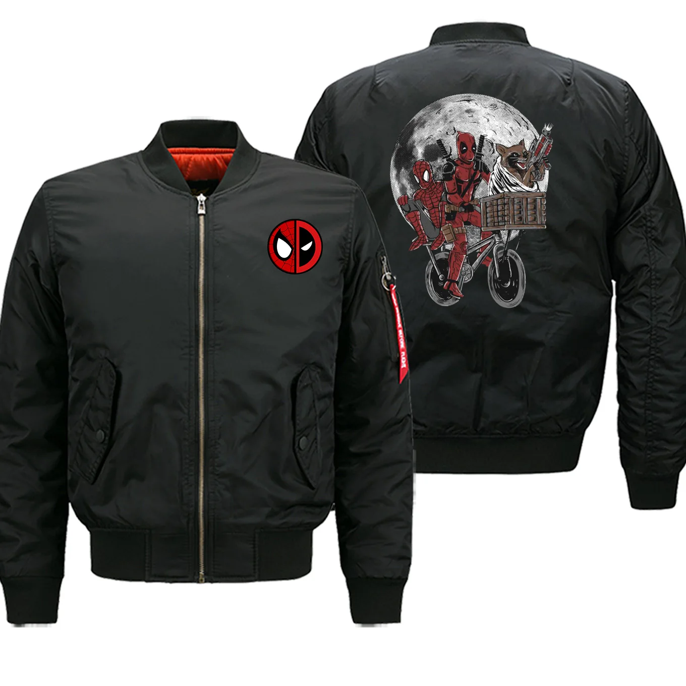 Marvel Deadpool Streetwear Jackets Men 2019 Winter Hip Hop Motorcycle Hot Sale Military Hot Sale Jacket Zipper Warm Clothing
Marvel Deadpool Streetwear Jackets Men 2019 Winter Hip Hop Motorcycle Hot Sale Military Hot Sale Jacket Zipper Warm Clothing