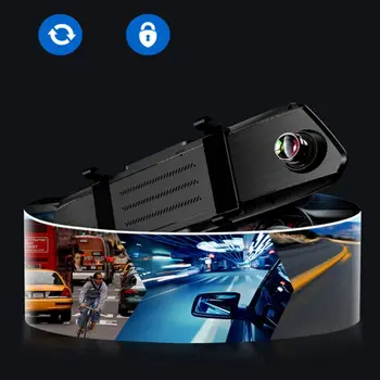 Backup Camera 7\" Mirror Dash Cam Touching Screen 1080P Front and Rear Dual Lens E7CA
Backup Camera 7\" Mirror Dash Cam Touching Screen 1080P Front and Rear Dual Lens E7CA